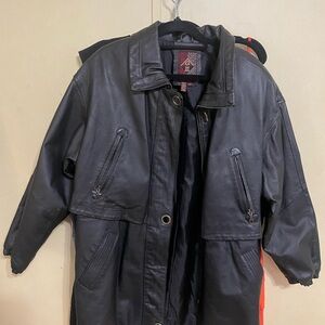 Men's Classic Black Military Jacket